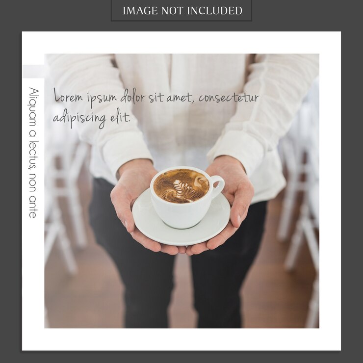 PSD modern photo mockup e instagram story template per il profilo dei social media