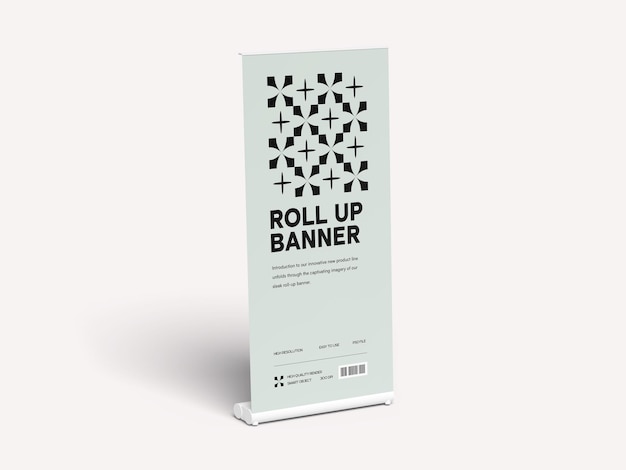 Modern Roll Up Banner for Business Promotion