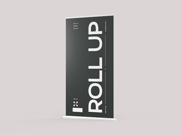 Modern RollUp Banner for Advertising and Promotions