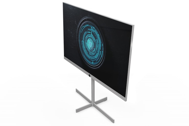 PSD modern tv mockup