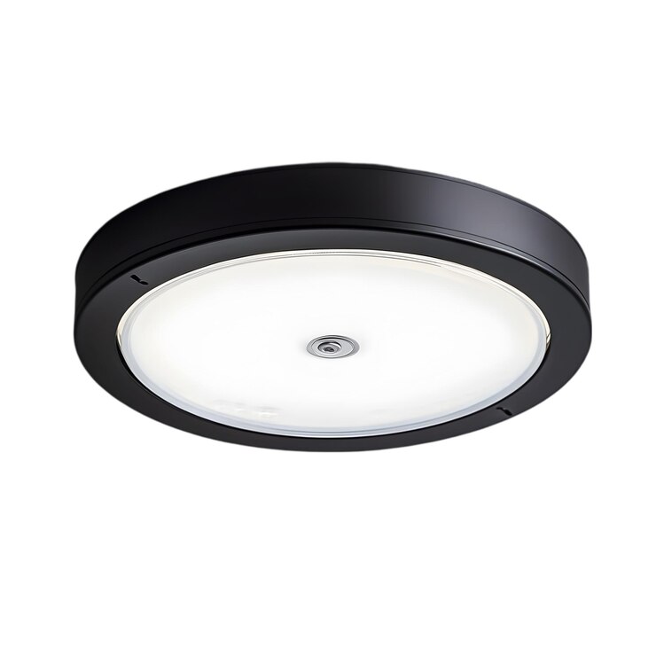 PSD moderna lampada a soffitto a led nera