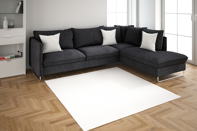 moderne Innenarchitektur des Wohnzimmers