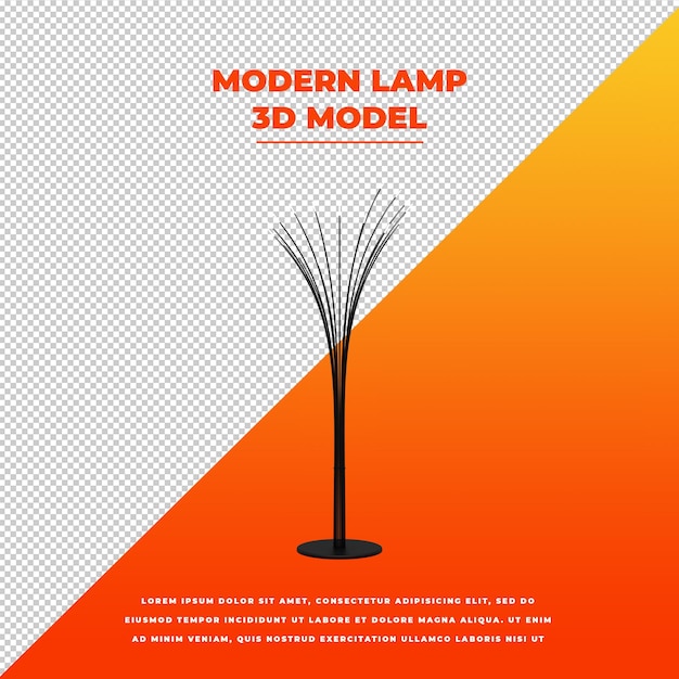 Moderne lampe