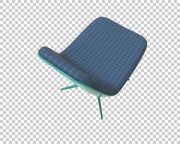 Moderner blauer Sessel