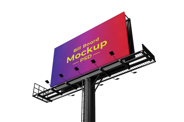 Modernes billboard-modell