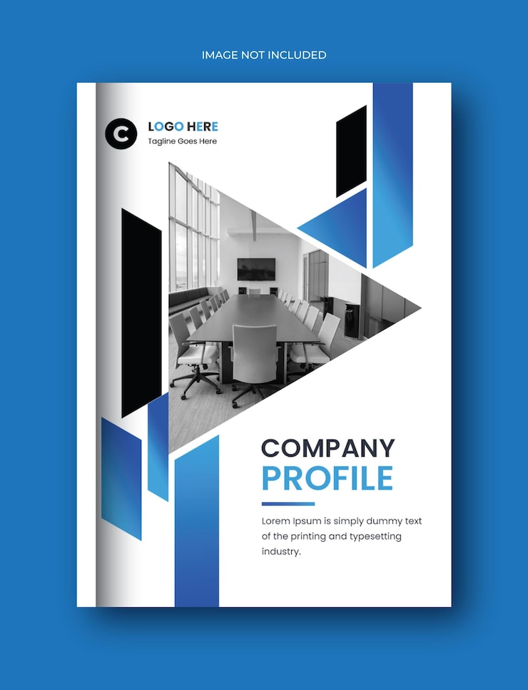 PSD modernes design für business-buchcover sowie broschüre und jahresbericht-designvorlage für unternehmen