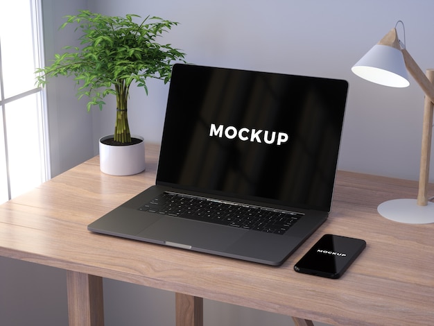 Modernes Laptop-Modell