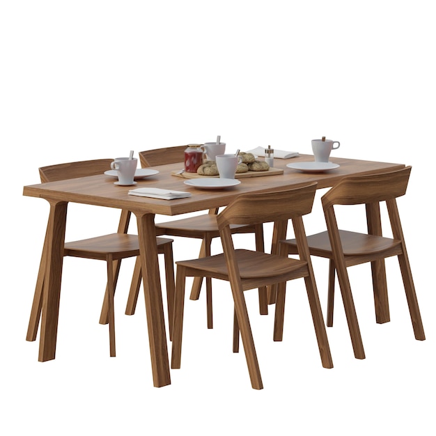 Modernes Tischgerät aus Holz