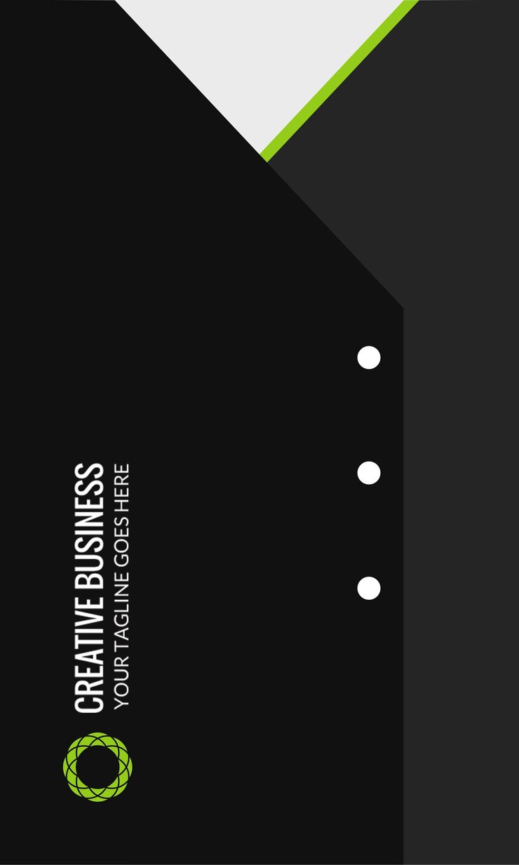 PSD modernes visitenkarten-design mit geometrischen formen