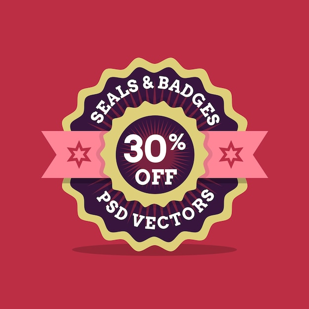 Moderno 30 Off Badge