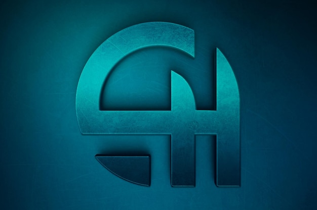 Moderno design creativo del logo a colori completo