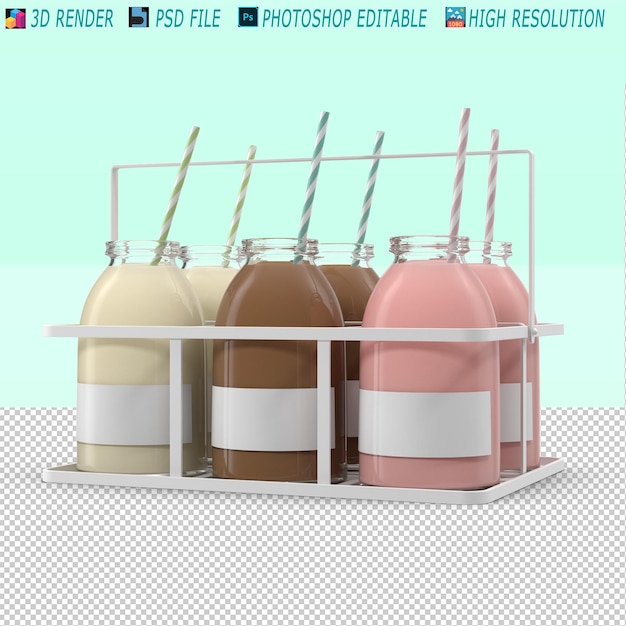 Moderno modello PSD creativo per grafici