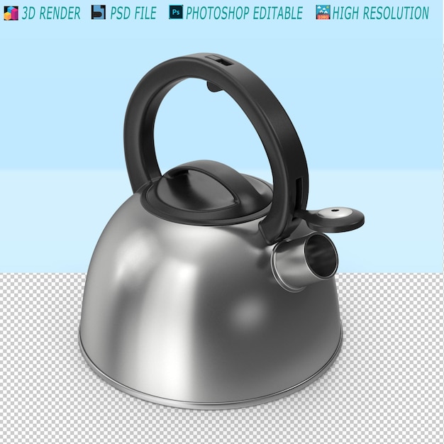 Moderno modelo de design de cozinha PSD