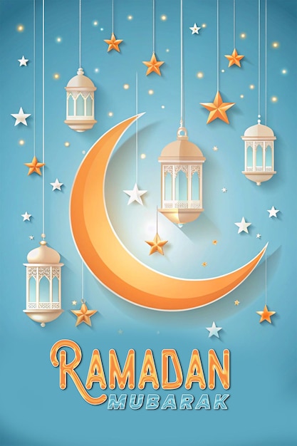 Moderno Ramadan Kareem plantilla de festival islámico tradicional para el diseño de publicaciones en redes sociales