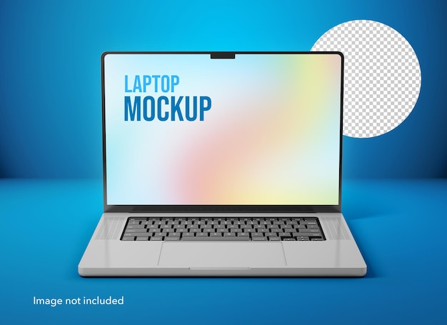 Modernstes Laptop-Mockup