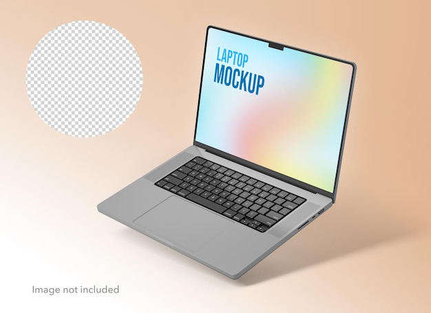 Modernstes Laptop-Mockup