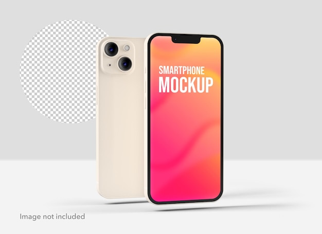 Modernstes Smartphone-Mockup