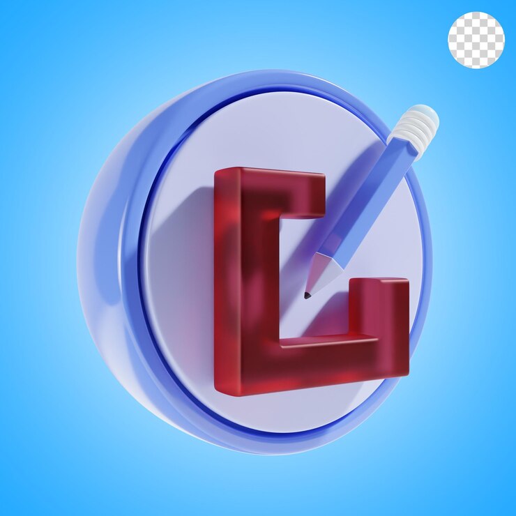 PSD modifier avec icône 3d de fond rond