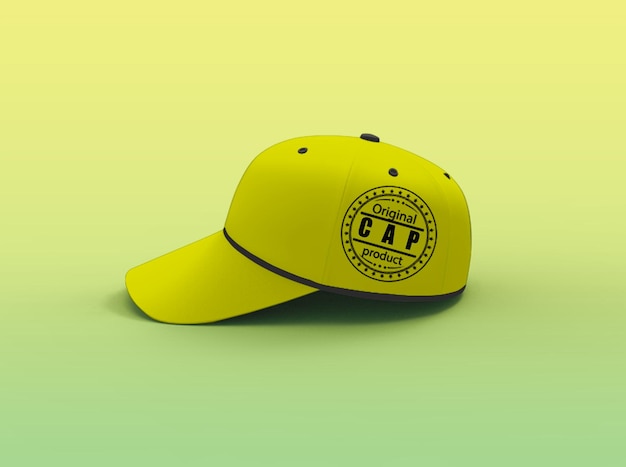 Modisches Cap-Mockup für die Produktübersicht