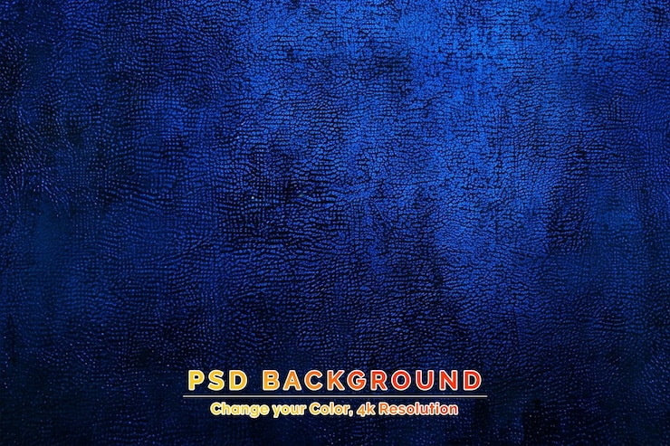 PSD modré pozadí s hrubou texturou