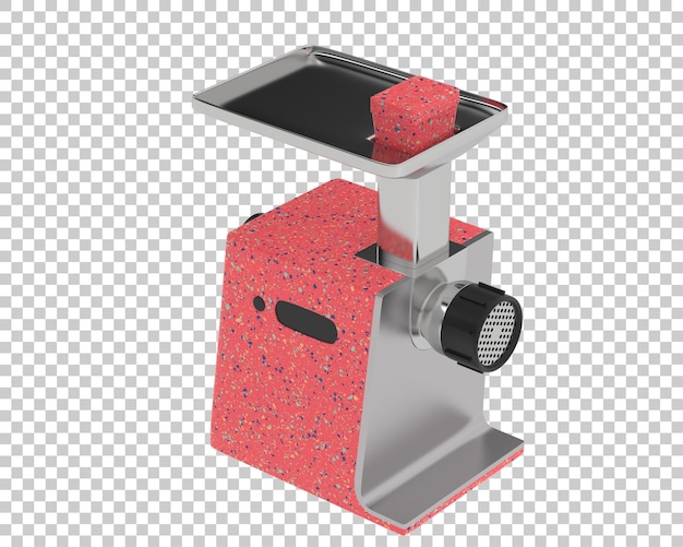 PSD moedor de carne isolado no fundo ilustração de renderização 3d