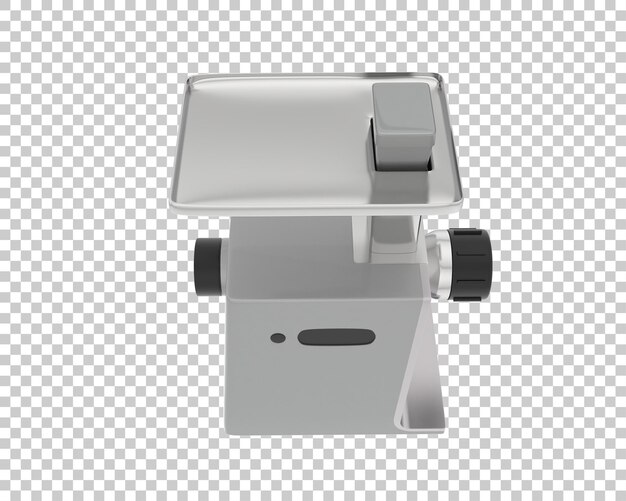 PSD moedor de carne isolado no fundo ilustração de renderização 3d