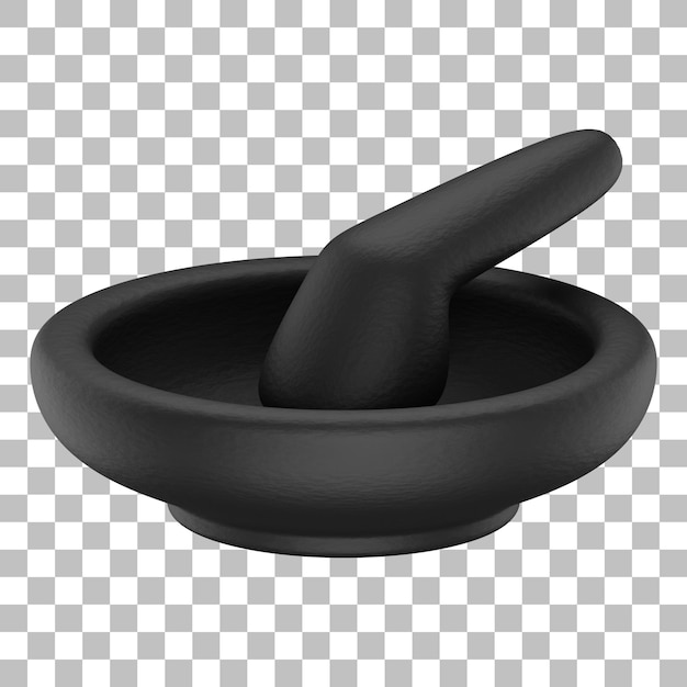 Mörtel 3D-Illustration