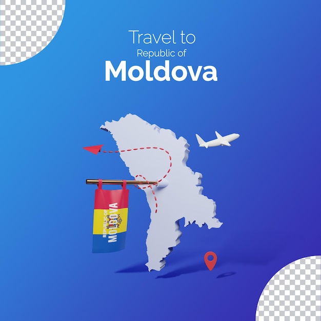 Moldawien-Tour-Urlaubs-Quadrat-Flyer
