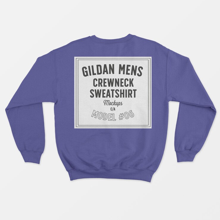 PSD moletom crewneck para homem