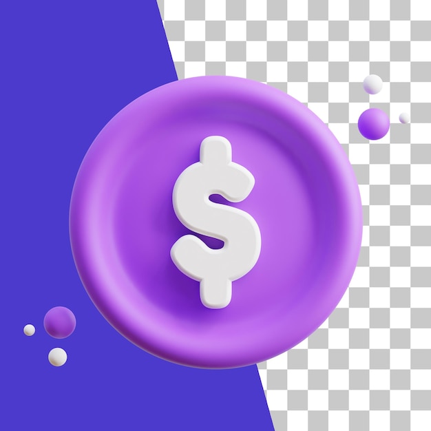 Moneda 3D financiera