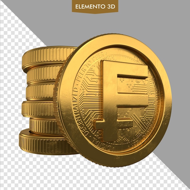 Moneda de euro moneda de oro digital