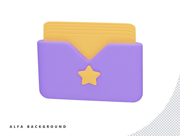 Monedero para ahorrar dinero con estilo minimalista de dibujos animados de icono de vector 3d