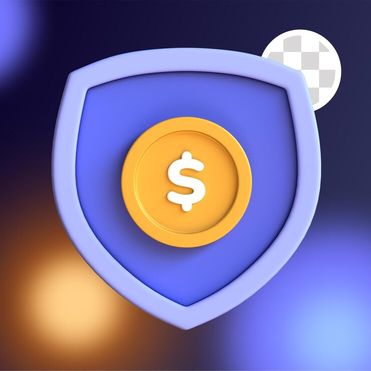 money insurance 3d icon