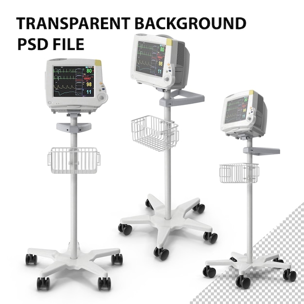 PSD monitor de doentes em png