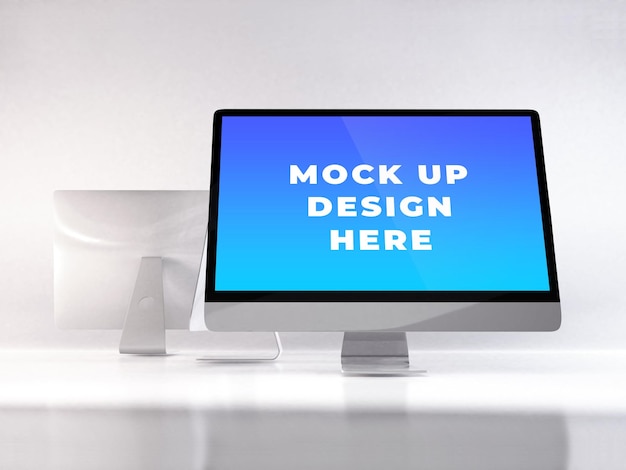 Monitor Mockup Display Mockup Screen Mockup Digital Mockup MacBook Mockup Editabile Mockup PC Mockup