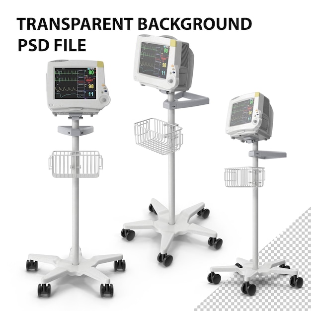 PSD monitoreo del paciente en png