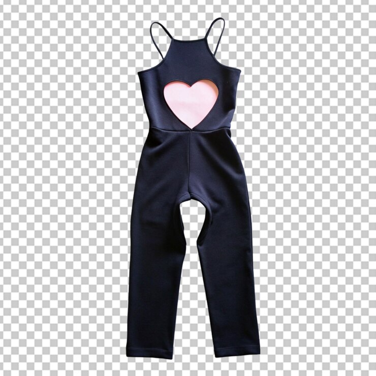 PSD mono con correas de hombro y bolsillos laterales como ropa de mujer