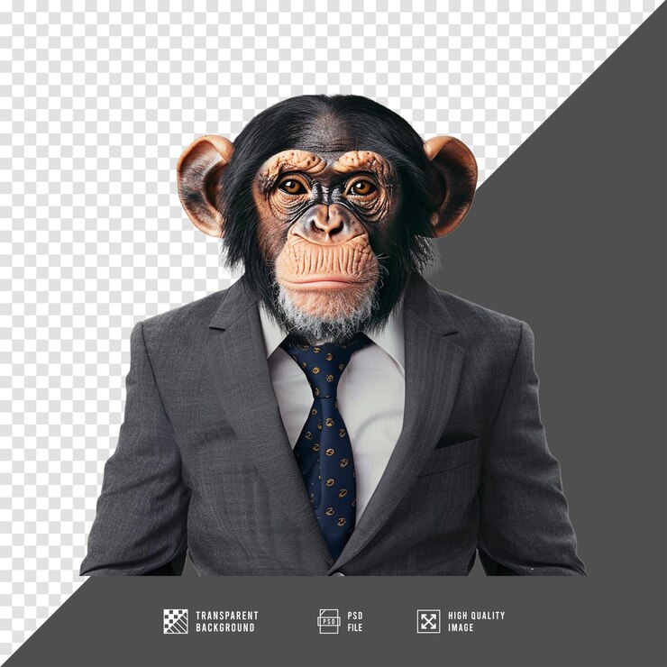 PSD mono de oficina con calidad hd