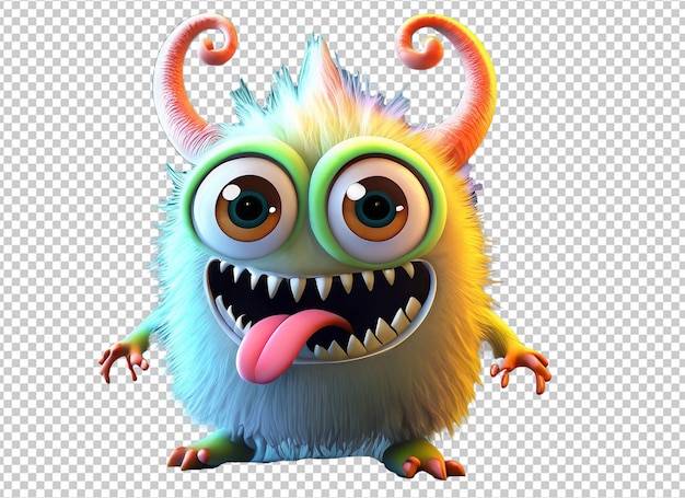 PSD monstre d'halloween 3d