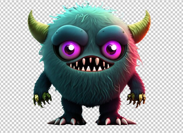 PSD monstre d'halloween 3d