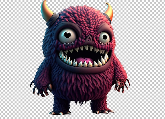 PSD monstre d'halloween 3d