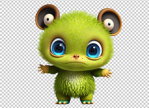 Monstro bebê fofo