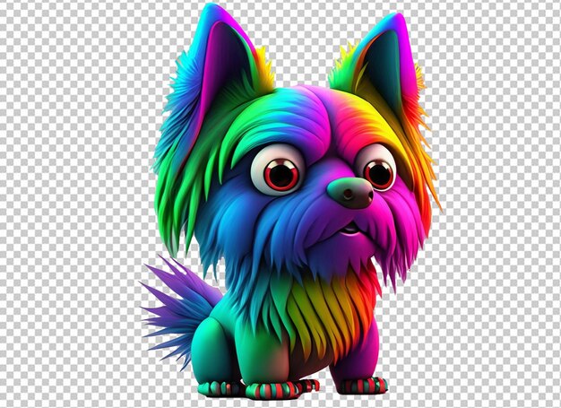 PSD monstruo animal 3d