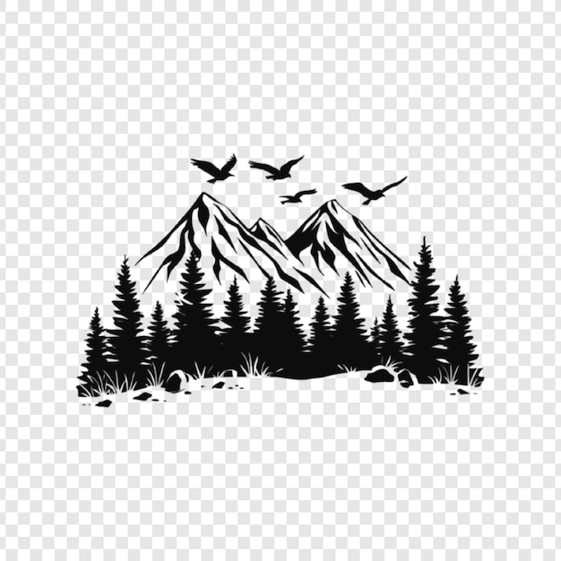 una montaña con una montaña al fondo