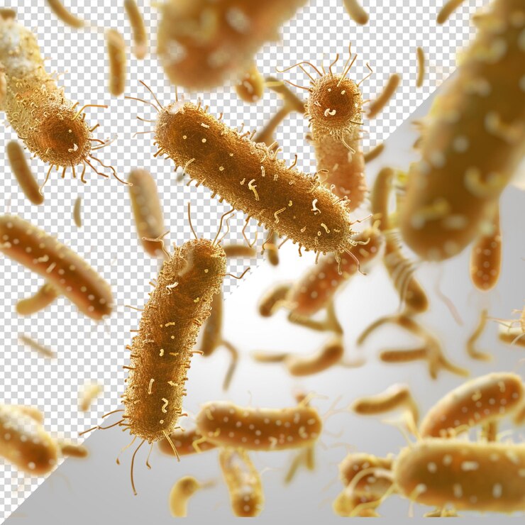 PSD un montón de abejas marrones están volando alrededor de una pila de semillas marrones