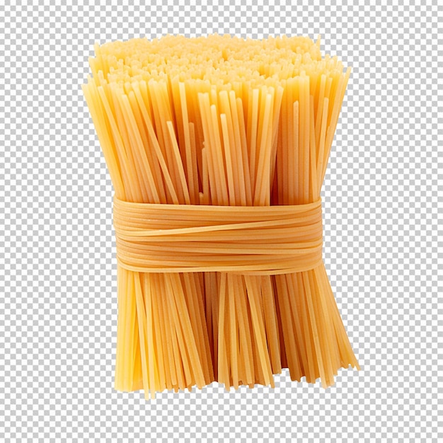 PSD un montón de espagueti aislado sobre un fondo transparente png disponible
