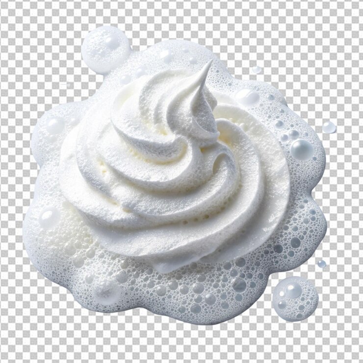 PSD montón de espuma de limpieza