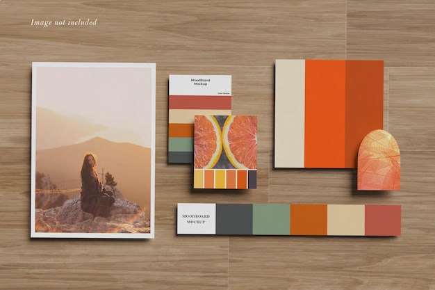 PSD moodboard-mockup