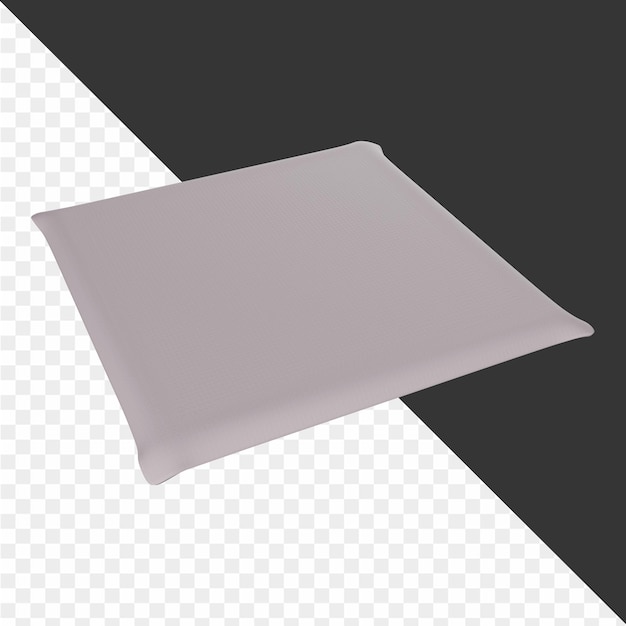 un morceau de papier carré est posé sur le sol