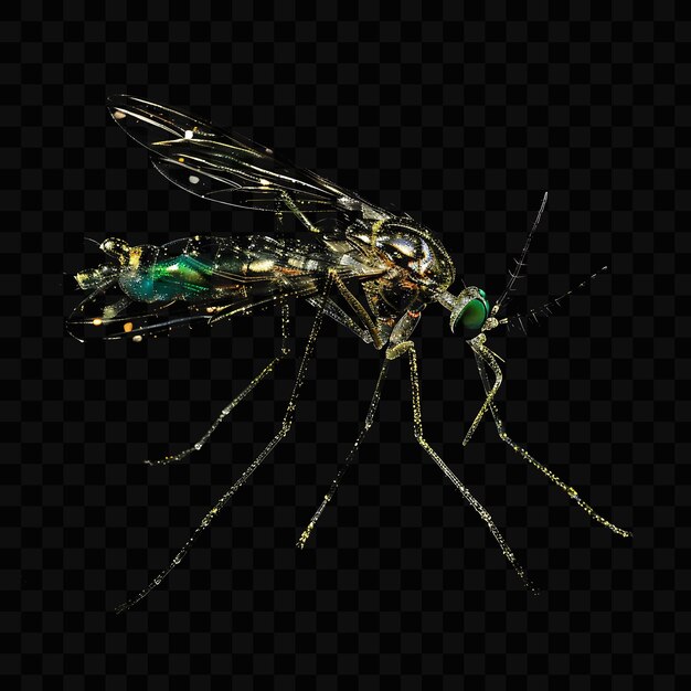 PSD una mosca verde con un cuerpo verde y una mosca verde en ella